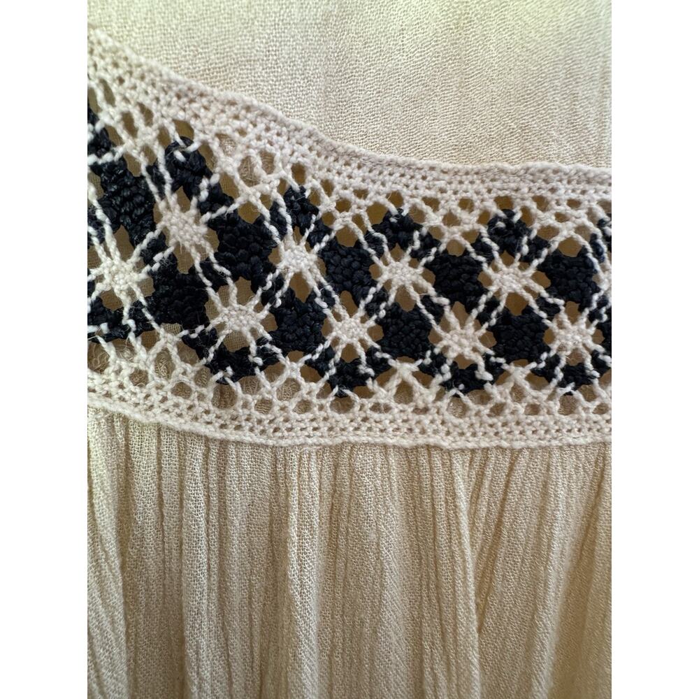 Raga Anthropologie Montana Plunge Maxi Dress Oversized Size Small - Picture 10 of 14